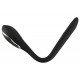 Заказать Черный гибкий уретральный стимулятор с вибрацией Vibrating Bendable Dilator - 13,5 см.