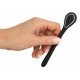Заказать Черный гибкий уретральный стимулятор с вибрацией Vibrating Bendable Dilator - 13,5 см.