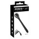 Заказать Черный гибкий уретральный стимулятор с вибрацией Vibrating Bendable Dilator - 13,5 см.