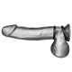 Заказать Набор из двух черных силиконовых колец разного диаметра SILICONE COCK RING SET