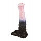 Заказать Черно-розовый фаллоимитатор  Мустанг large  - 43,5 см.