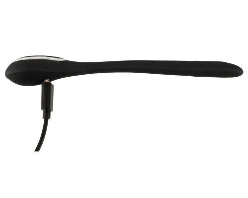 Заказать Черный гибкий уретральный стимулятор с вибрацией Vibrating Bendable Dilator - 13,5 см.