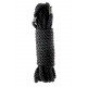 Заказать Черная веревка для шибари DELUXE BONDAGE ROPE - 5 м.