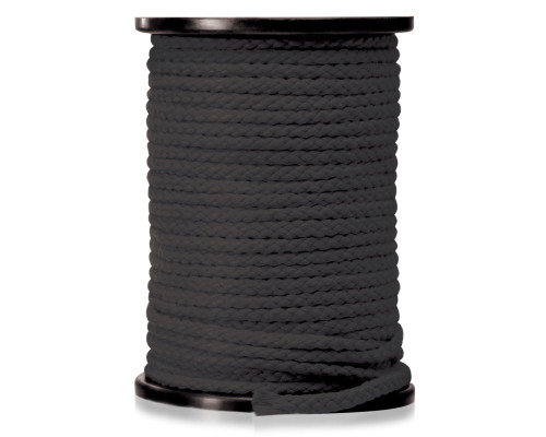 Заказать Черная веревка для связывания Bondage Rope - 60,9 м.