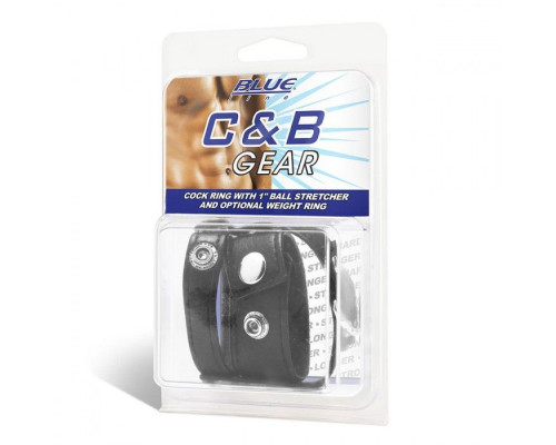 Заказать Утяжка для мошонки и пениса Cock Ring With 1  Ball Stretcher And Optional Weight Ring