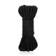 Заказать Черная хлопковая веревка для связывания Bondage Rope - 10 м.