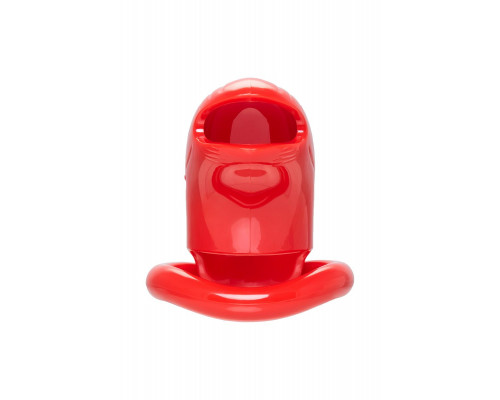 Заказать Красный мужской пояс верности из пластика