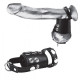 Заказать Кольцо на член и мошонку Cock Ring With 2  Ball Stretcher And Optional Weight Ring