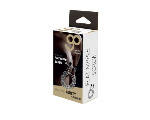 Заказать Регулируемые зажимы на соски Flat Nipple Screw с цепочкой