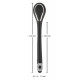 Заказать Черный гибкий уретральный стимулятор с вибрацией Vibrating Bendable Dilator - 13,5 см.