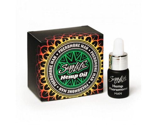 Заказать Ароматическое масло с феромонами Sexy Life HEMPOIL man - 5 мл.