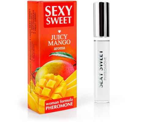 Заказать Парфюм для тела с феромонами Sexy Sweet с ароматом манго - 10 мл.
