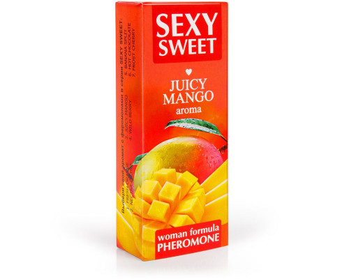Заказать Парфюм для тела с феромонами Sexy Sweet с ароматом манго - 10 мл.