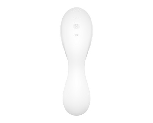 Заказать Белый вибратор 3-в-1 Curvy Trinity 5+ Заказать Белый вибратор 3-в-1 Curvy Trinity 5+