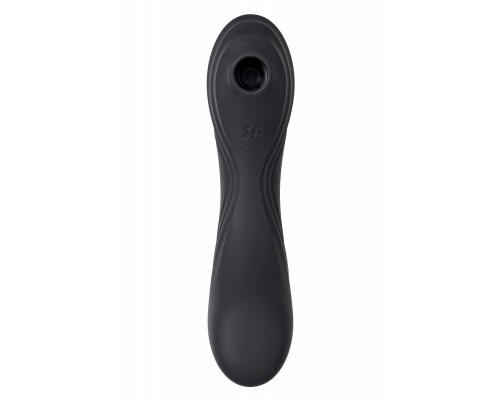 Заказать Черный вакуум-волновой вибростимулятор Satisfyer Curvy Trinity 4