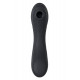 Заказать Черный вакуум-волновой вибростимулятор Satisfyer Curvy Trinity 4