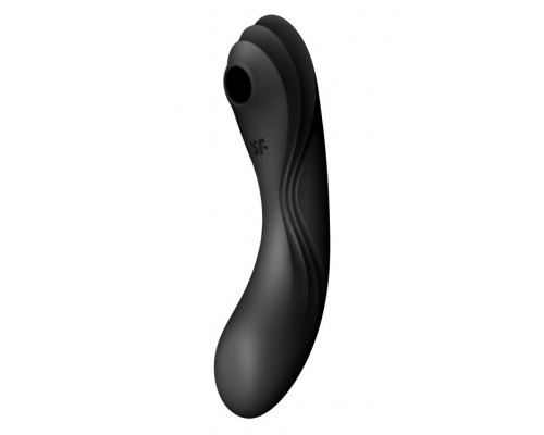 Заказать Черный вакуум-волновой вибростимулятор Satisfyer Curvy Trinity 4