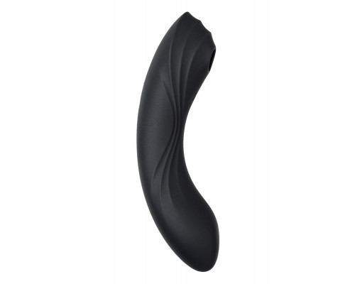 Заказать Черный вакуум-волновой вибростимулятор Satisfyer Curvy Trinity 4