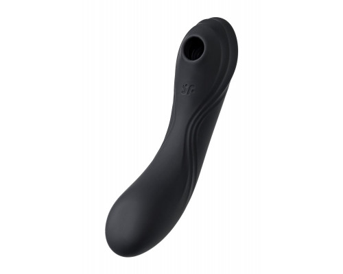 Заказать Черный вакуум-волновой вибростимулятор Satisfyer Curvy Trinity 4