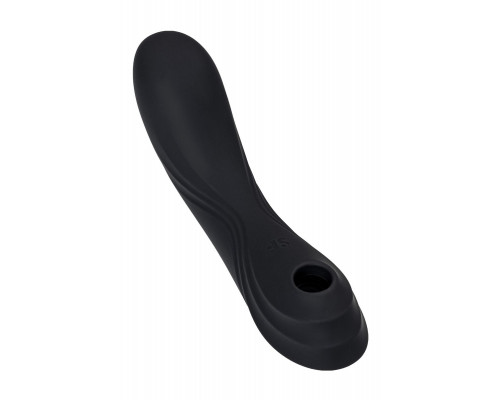 Заказать Черный вакуум-волновой вибростимулятор Satisfyer Curvy Trinity 4