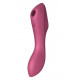 Заказать Малиновый вакуум-волновой вибростимулятор Satisfyer Curvy Trinity 3