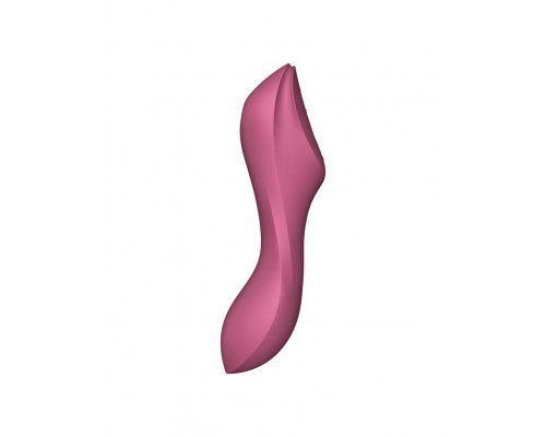 Заказать Малиновый вакуум-волновой вибростимулятор Satisfyer Curvy Trinity 3