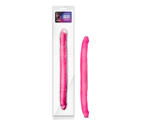 Заказать Розовый двусторонний фаллоимитатор B Yours 16  Double Dildo - 40,6 см.