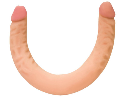 Заказать Двусторонний лесбийский фаллоимитатор из неоскин - 42,5 см.