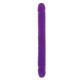 Заказать Двойной фиолетовый фаллоимитатор DOUBLE DONG LAVENDER - 30 см.