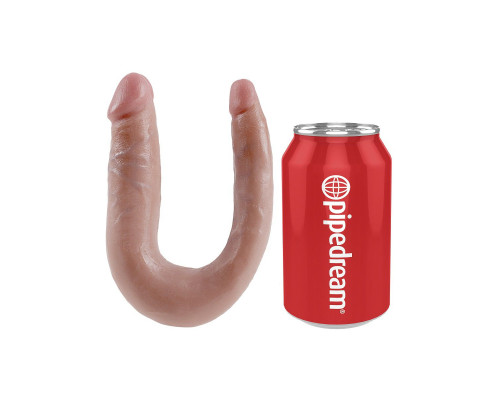 Заказать Двусторонний фаллоимитатор U-Shaped Small Double Trouble - 33,5 см.