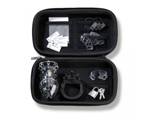 Заказать Мужской пояс верности Pubic Enemy No1 Silver Edition