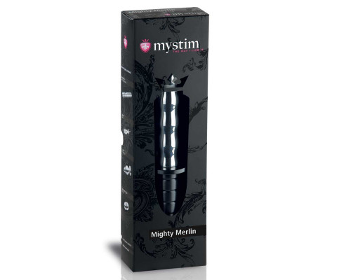 Заказать Стимулятор вагины и ануса Mystim Mighty Merlin - 25 см.