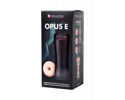Заказать Мастурбатор-анус Opus E Donut с возможностью подключения электростимуляции