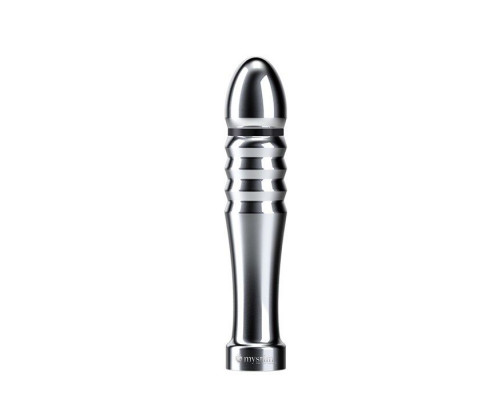 Заказать Ребристый фаллоимитатор для электростимуляции Funky Fella Rill Dildo - 13 см.