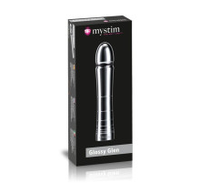 Фаллоимитатор для электростимуляции Glossy Glen Dildo - 14 см.