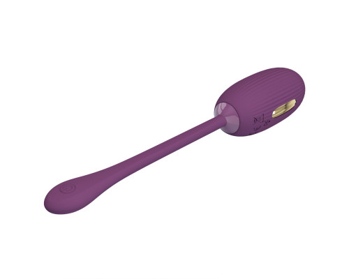 Заказать Фиолетовое виброяйцо с электростимуляцией Doreen