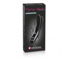 Двойной электростимулятор Tingling Apart - 25 см.