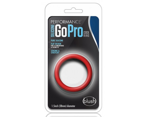 Заказать Красное эрекционное кольцо Silicone Go Pro Cock Ring
