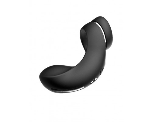 Заказать Черное эрекционное кольцо Benedict для стимуляции промежности