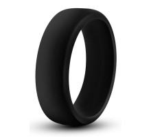Черное эрекционное кольцо Silicone Go Pro Cock Ring