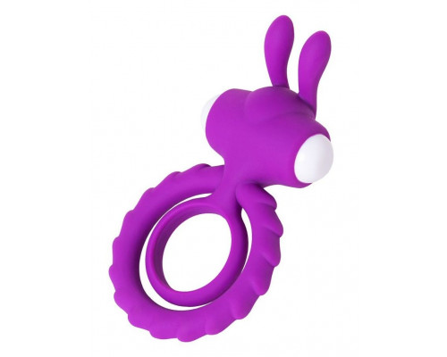 Заказать Фиолетовое эрекционное кольцо на пенис JOS  GOOD BUNNY