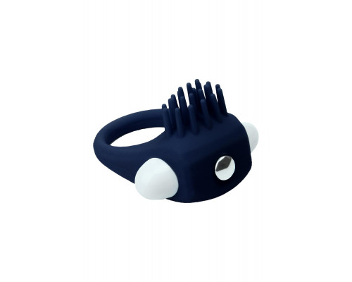 Заказать Синее эрекционное виброкольцо STIMU RING