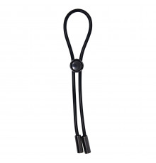 Черное эрекционное лассо