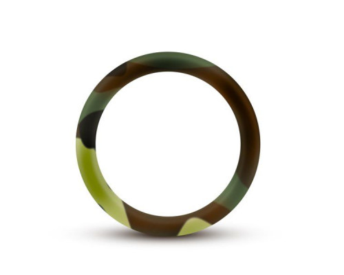 Заказать Эрекционное кольцо камуфляжной расцветки Silicone Camo Cock Ring