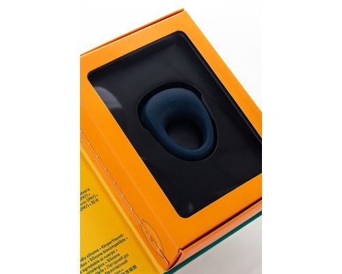 Синее эрекционное кольцо на пенис Satisfyer Power Ring