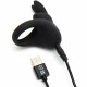 Заказать Черное эрекционное виброкольцо Happy Rabbit Rechargeable Rabbit Cock Ring