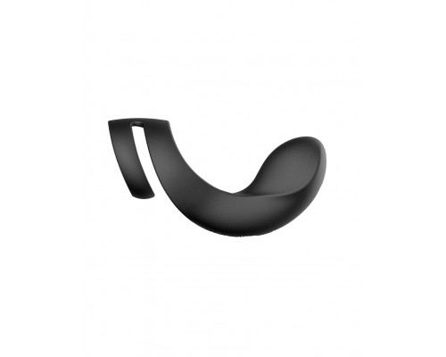 Заказать Черное эрекционное кольцо Benedict для стимуляции промежности
