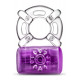 Заказать Фиолетовое эрекционное виброкольцо One Night Stand Vibrating C-Ring