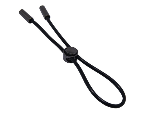 Черное эрекционное лассо