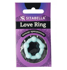 Цветное эрекционное кольцо Love Ring с бусинами